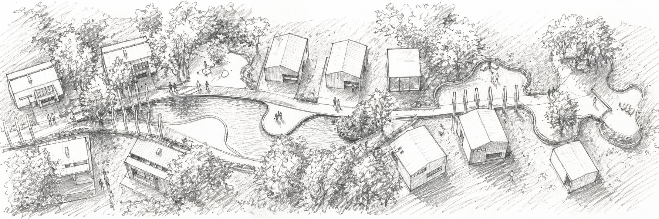XT Hotel masterplan sketch